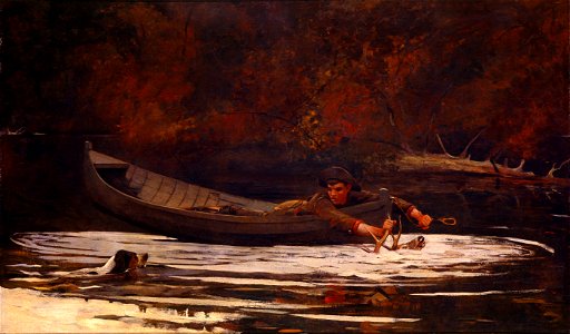 Hound and Hunter by Winslow Homer, 1892 2