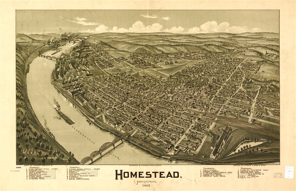Homestead, Pennsylvania, 1902. LOC 75694988