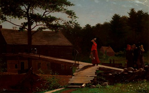 Old Mill The Morning Bell by Winslow Homer 1871