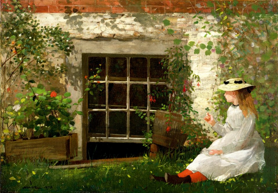 Winslow Homer - The Four Leaf Clover