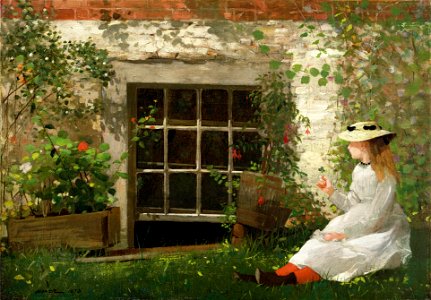 Winslow Homer - The Four Leaf Clover