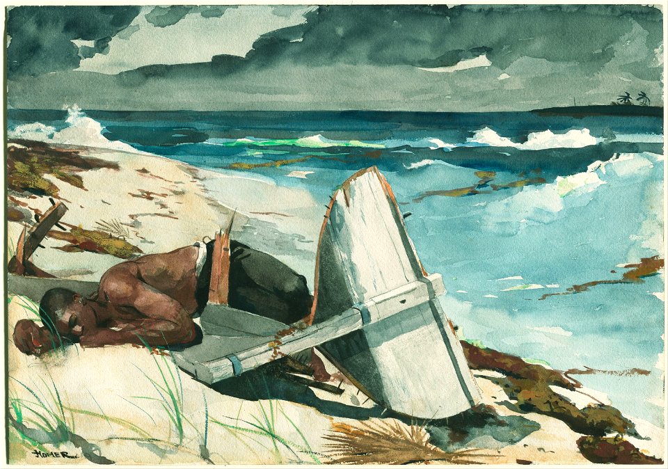 Winslow Homer - After the Hurricane, Bahamas - Google Art Project
