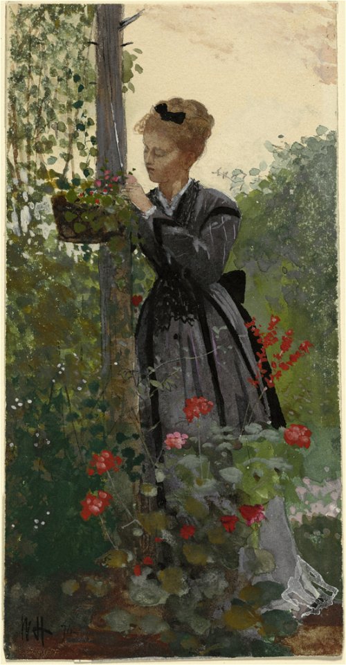 Winslow Homer - Summer (1874)