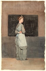 Winslow Homer - Blackboard (1877)