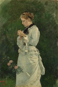 Winslow Homer - Portrait of a Lady (1875)