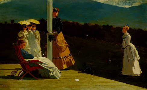 Winslow Homer - Croquet Match (1868–69)