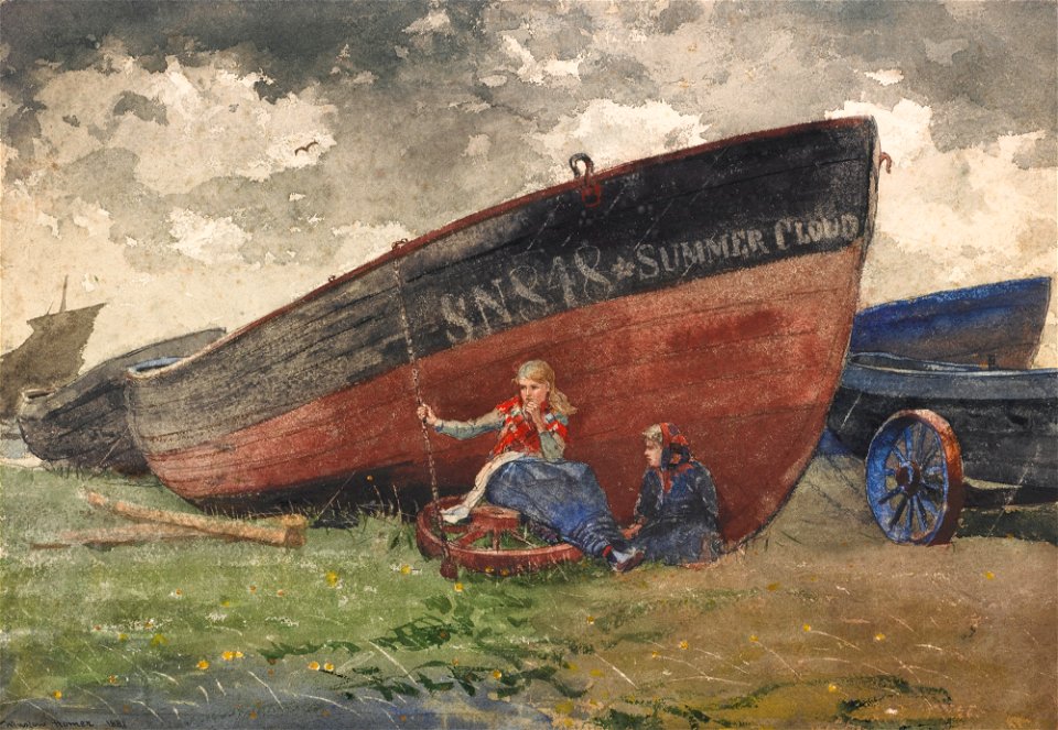 Winslow Homer - The Summer Cloud (1881)