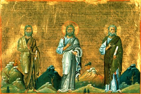Holy patriarchs (Menologion of Basil II)