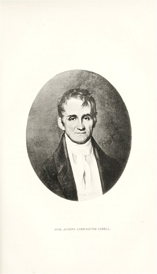 Hon. Joseph Carrington Cabell portrait