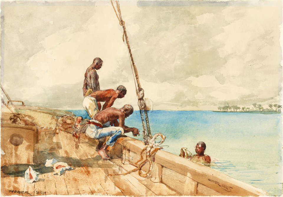 Winslow Homer - The conch divers