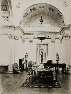 Homiel, Rumiancaŭ-Paskievič, Paradnaja. Гомель, Румянцаў-Паскевіч, Парадная (G. Bianchi, 1860-69) (2)