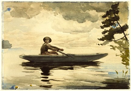 Winslow Homer - The Boatman (1891)