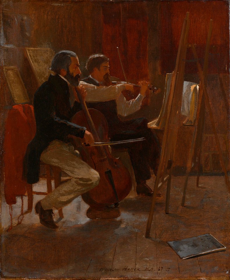 Winslow Homer - The Studio