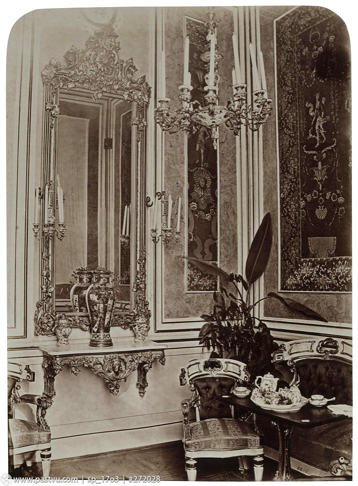 Homiel, Rumiancaŭ-Paskievič, Kabinet. Гомель, Румянцаў-Паскевіч, Кабінэт (G. Bianchi, 1860-69) (3)