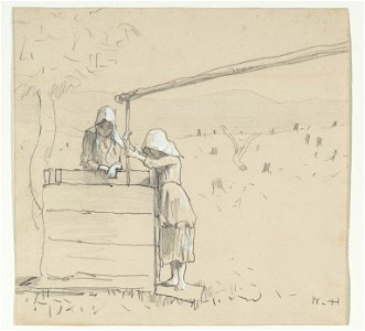 Brooklyn Museum - Girls at a Well - Winslow Homer