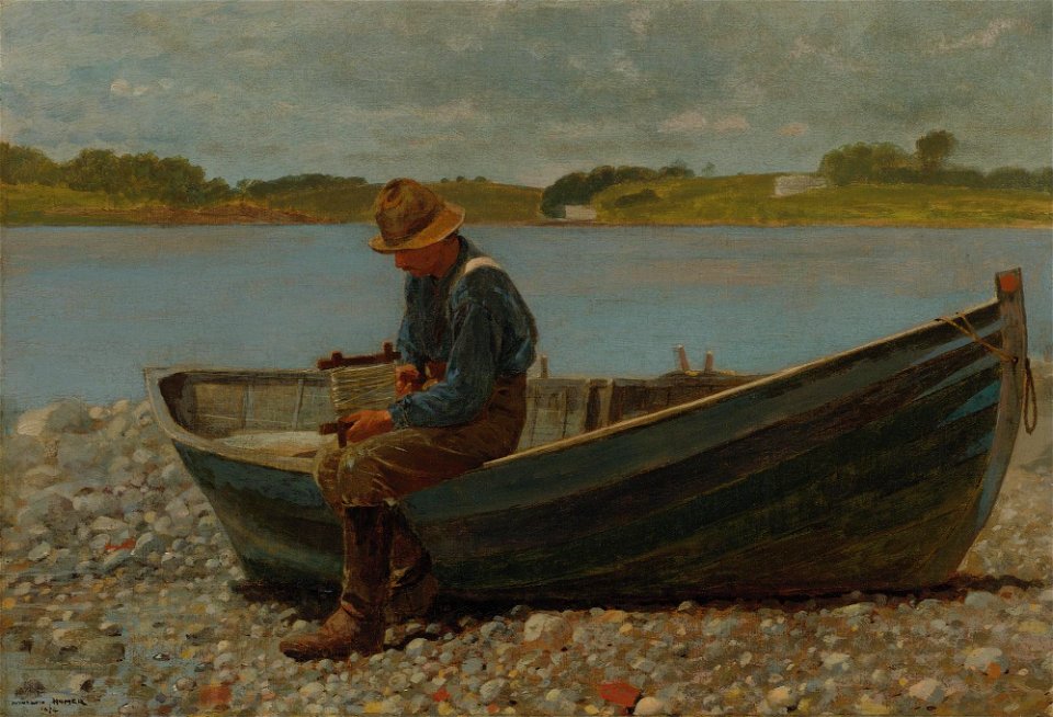 Winslow Homer - Winding Line