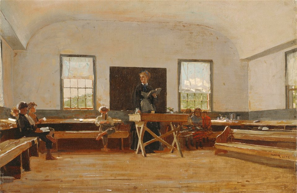 Winslow Homer - Country School