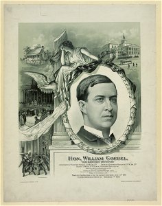 Hon. William Goebel, our martyred governor LCCN2004667953