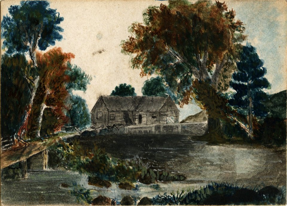 Winslow Homer - Farm Scene (1847)