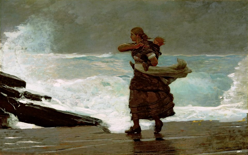 Winslow Homer - The Gale