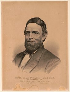 Hon. Schuyler Colfax- the nation's choice for vice president of the U.S. LCCN2002695911