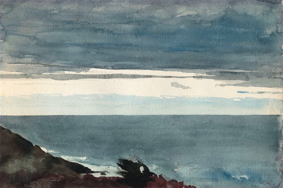 Winslow Homer - Prout's Neck, Evening (c.1894)