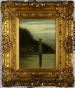 Homer Dodge Martin - The Lighthouse, Honfleur - y1948-3 - Princeton University Art Museum