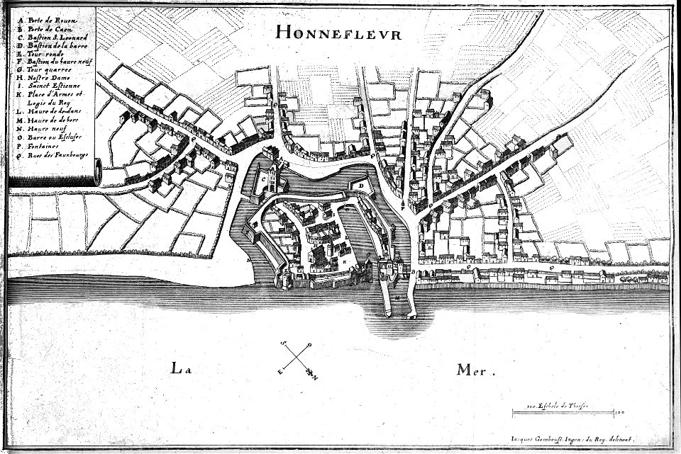 Honnefleur 1657 Zeiller 15082