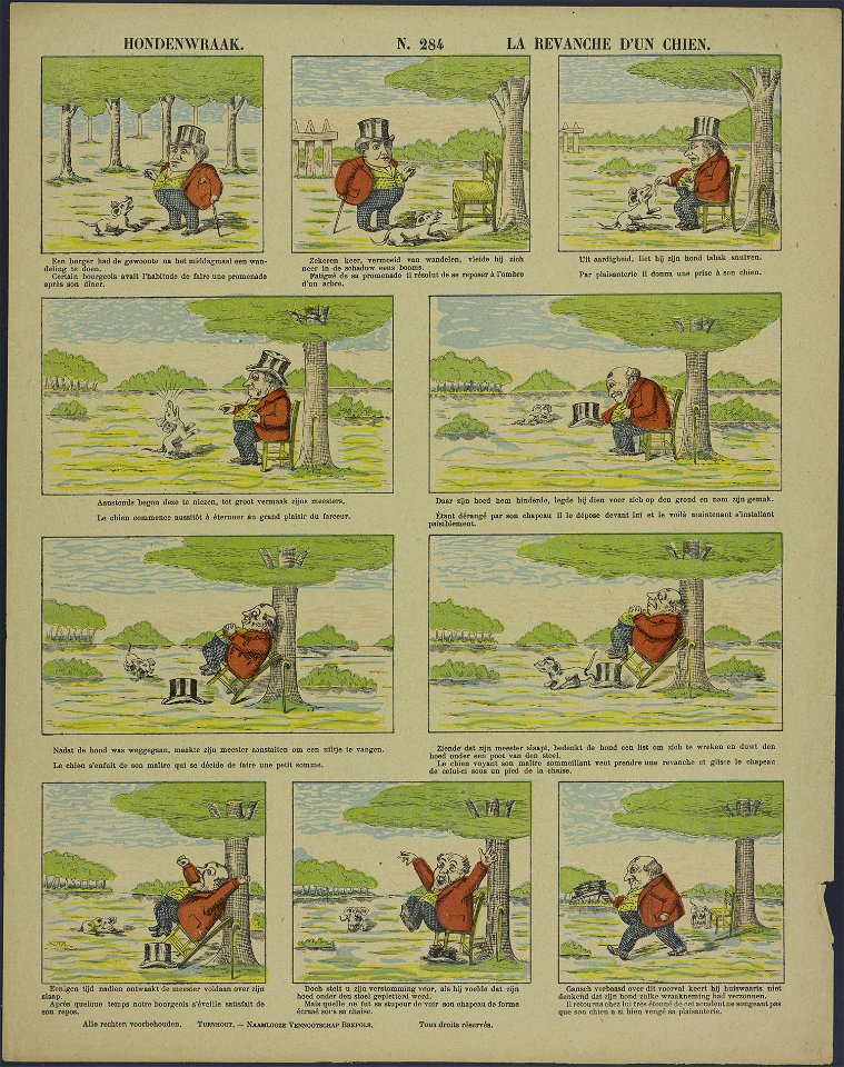 Hondenwraak-Catchpenny print-Borms 0338