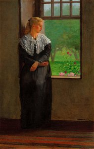 Winslow Homer - Reverie (1872)