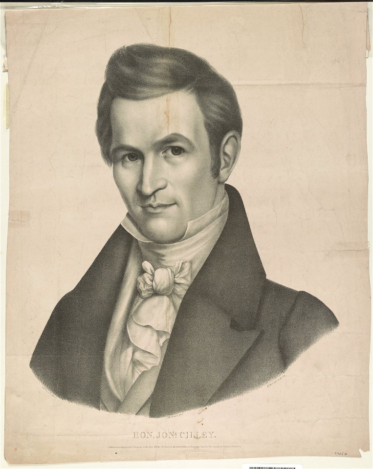 Hon. Jona. Cilley - N. Currier's Lith., N.Y. ; J.H. Colen Delt. LCCN90707578