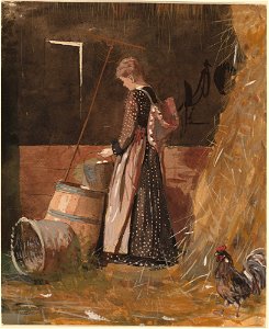 Winslow Homer - Fresh Eggs (1874)