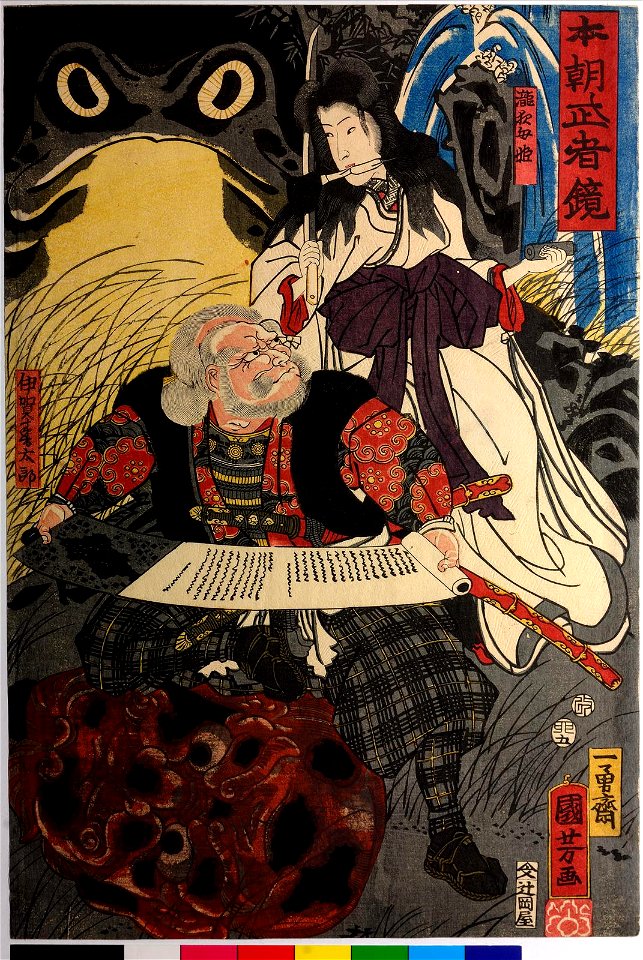 Honcho musha kagami 本朝武者鏡 (Mirror of Warriors of Our Country) (BM 2008,3037.08401)