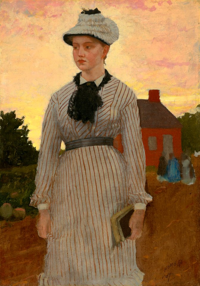 Winslow Homer - The Red School House (1873)