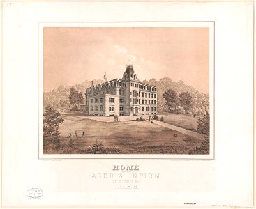 Home for the aged & infirm. of District. No. 1. I.O.B.B LCCN2003689347
