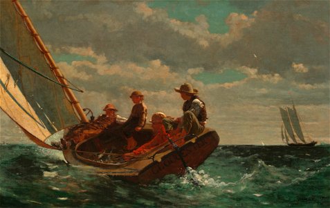 Winslow Homer - Breezing Up (A Fair Wind) - Google Art Project