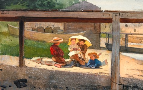 Winslow Homer - In Charge of Baby