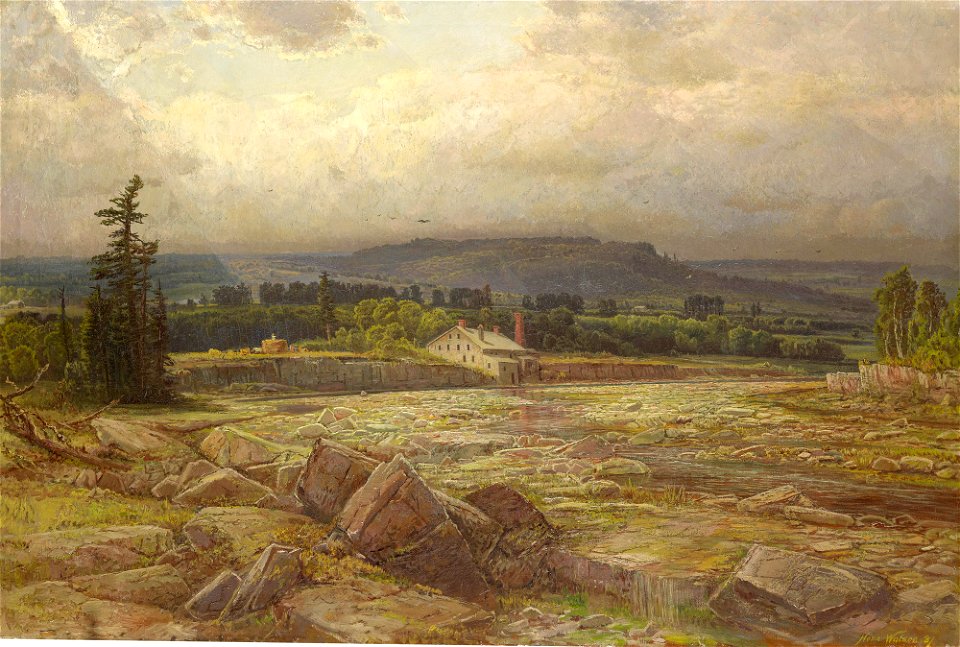 Homer Watson (1855-1936) - The Last Day of the Drought - RCIN 400547 - Royal Collection