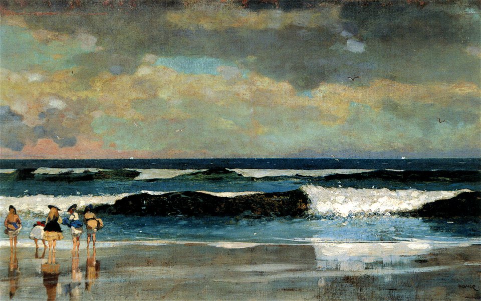 Winslow Homer - On the Beach