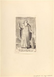 Honor print by Philip Galle, S.IV 2885, Prints Department, Royal Library of Belgium