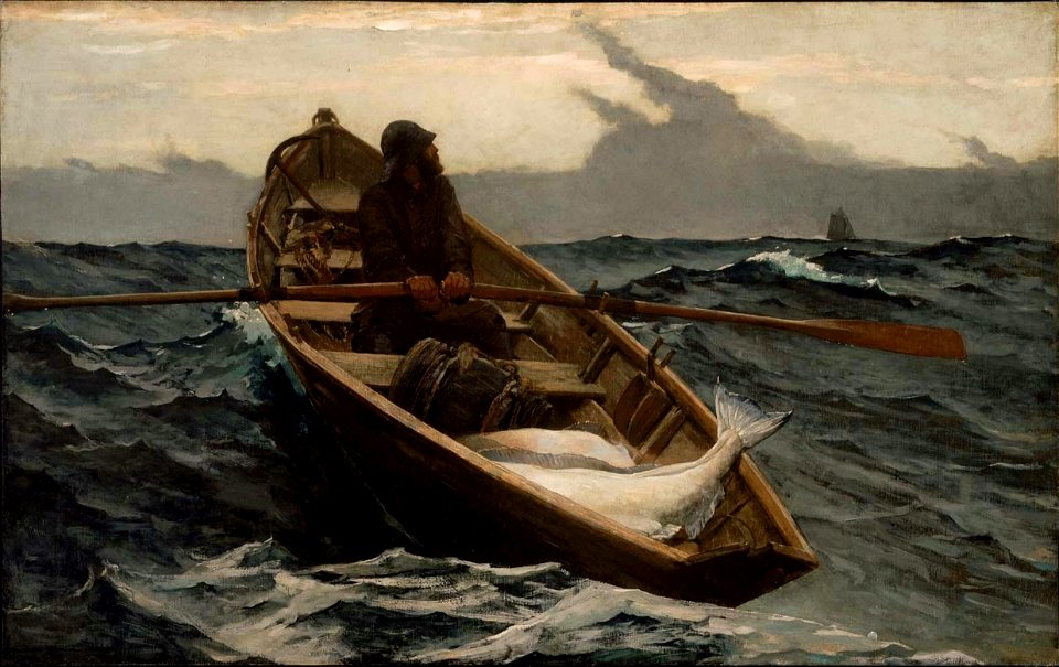 Winslow Homer - The Fog Warning (1885)