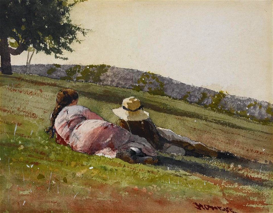 Winslow Homer - On the Hill (1878)