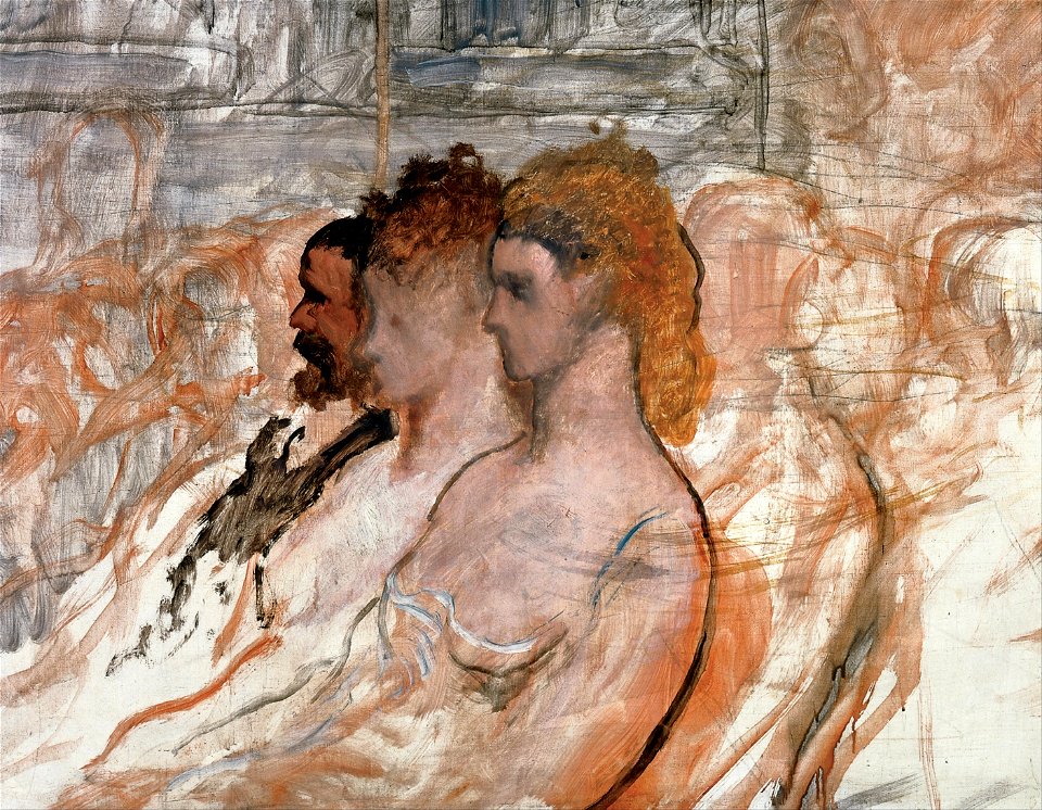 Honoré Daumier - Orchestra Stalls - Google Art Project