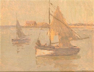 Honfleur Fishing Boats no. 1-1952.13.111 1