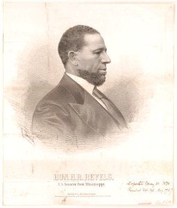 Hon. H.R. Revels, U.S. Senator from Mississippi LCCN2003673058