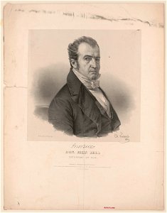 Hon. John Bell, Secretary of War - from life on stone by - Chs. Fenderich 1841. LCCN2017648295