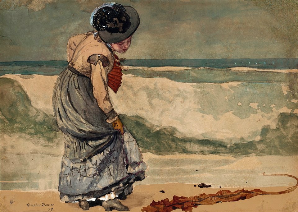 Winslow Homer - Startled (1879)