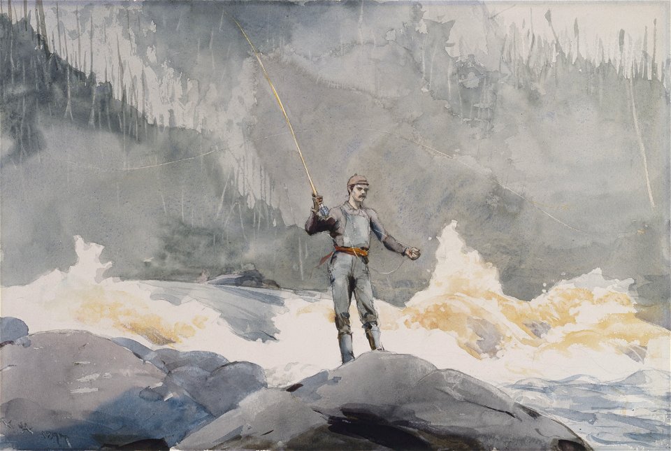 Winslow Homer - Casting