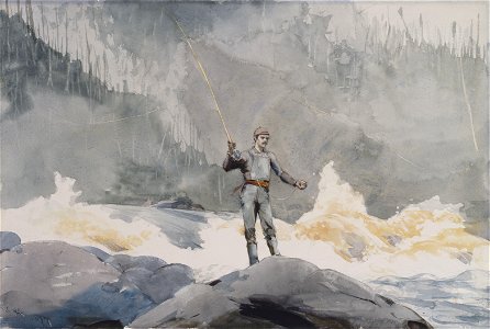 Winslow Homer - Casting