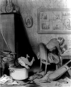 Honore Daumier - Les Bas-Bleus cph.3b16416